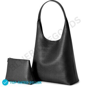 Brand New VAYOQON Hobo Bag Black Vegan Leather